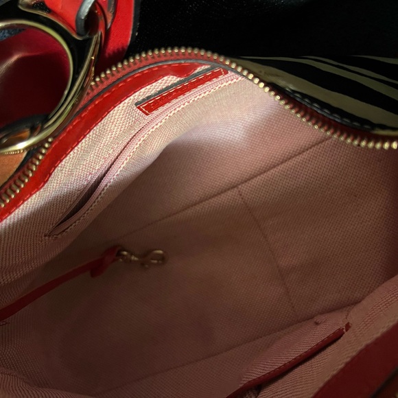 Dooney & Burke Zebra Hobo Bag - Picture 4 of 8